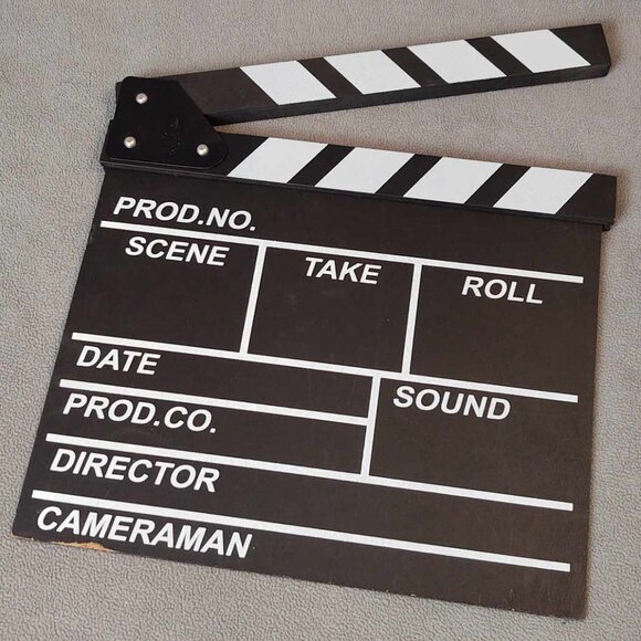 NWOT Actor/ Actress Bundle: Take Clapperboard & Cosmetic Bag - Picture 2 of 8